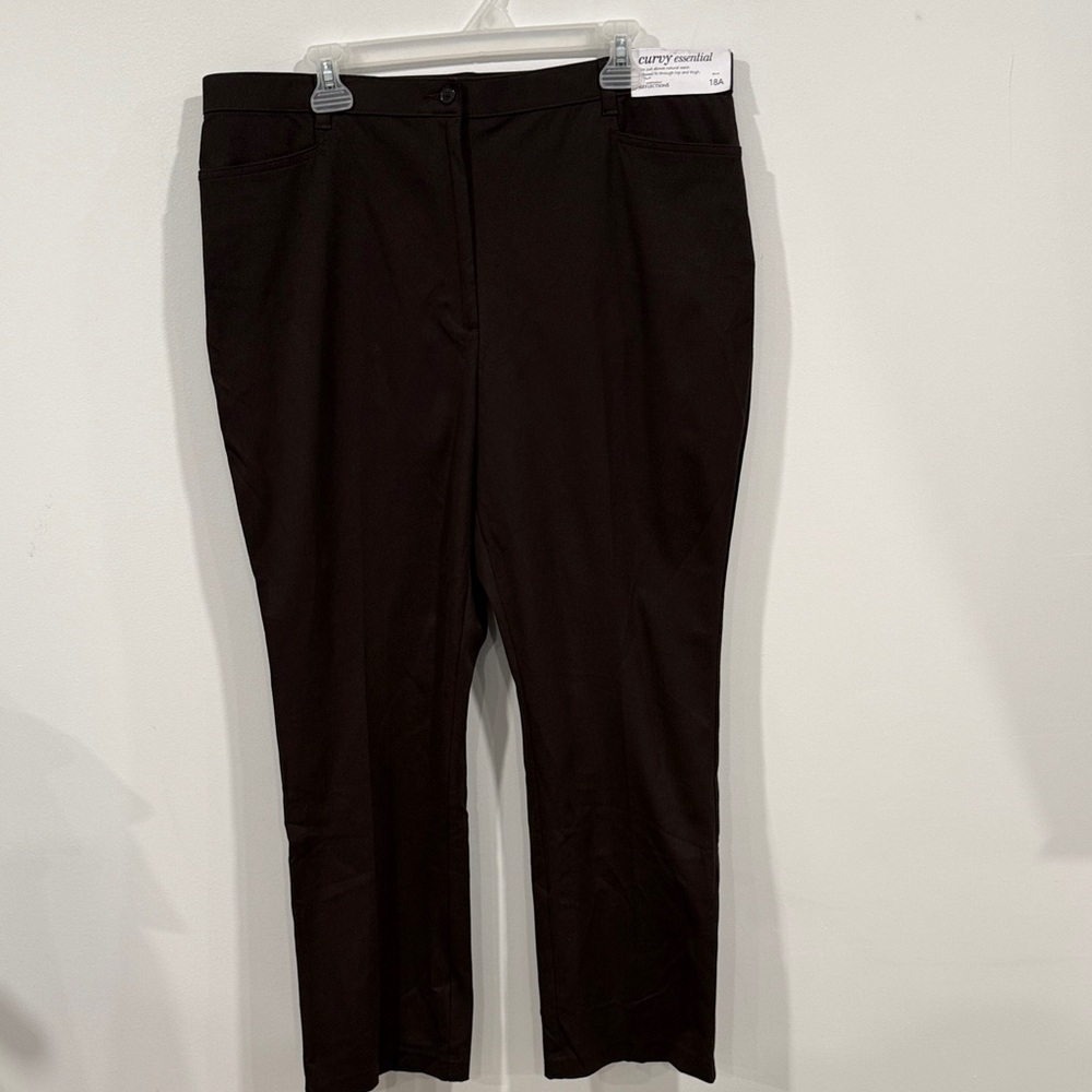 Northern Reflections Women's Brown Ankle Length Trousers